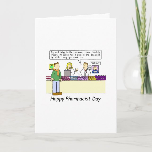 Happy Pharmacist Day - September Karte (Vorderseite)