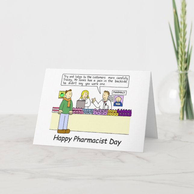 Happy Pharmacist Day - September Karte (Vorderseite)