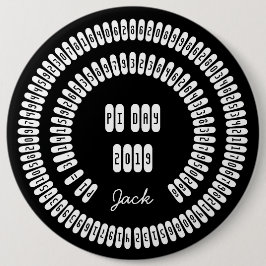 Happy Pi Day 2019 Math Digits 3.14 Mathematics Button