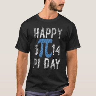 Happy Pi Day Liebe Math Algebra Geek Schülerlernen T-Shirt