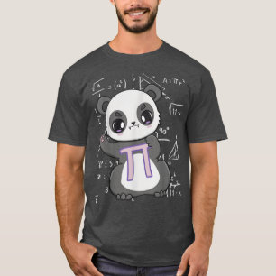Happy Pi Day Niedlich Panda Bär 3 T-Shirt