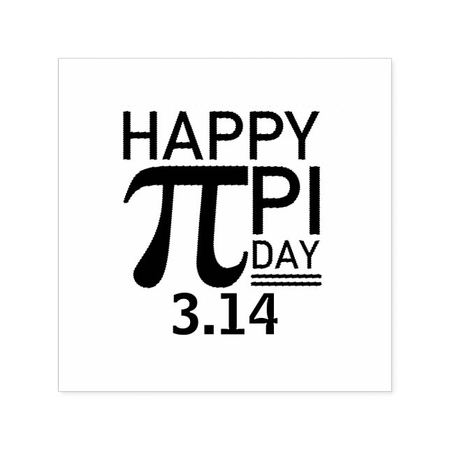 Happy Pi Day Permastempel (Design)