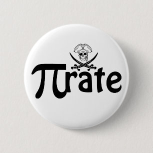 Happy Pi Day Pi-Rate Button