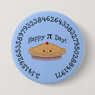 Happy Pi Day Pie Button