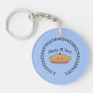 Happy Pi Day Pie Schlüsselanhänger