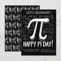 Happy Pi Day Postcard - Fun Math
