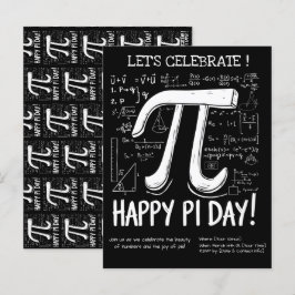 Happy Pi Day Postcard - Fun Math Postkarte