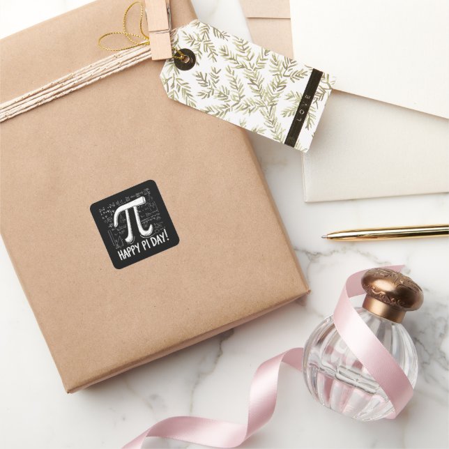 Happy Pi Day Sticker - Math Lover Don - Pi Symbole (Cadeaux)