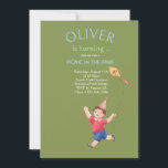 Happy Picnic Birthday Kids Boy Garden Party Einladung<br><div class="desc">Zeigen Sie Ihre Wertschätzung mit dieser lustigen und niedlichen Kindergeburtskarte. Eine nachdenkliche Geste Post Ereignis. Diese lustige und niedliche Geburtstagskarte mit einem lustigen kleinen Jungen, der einen Drachen fliegt. Es ist Teil der Kollektion "Bird on Balloon" und wird jeden begeistern, der sie bekommt. Weitere Artikel in der Sammlung sind Servietten,...</div>
