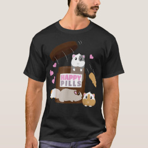 Happy Pillen Guinea Schweinehalter Frauen Gift Cav T-Shirt