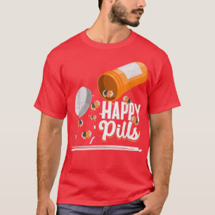 Happy Pills Hamster Lover Guinea Pig Ideen Männer  T-Shirt