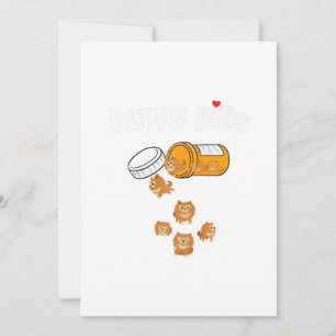 Happy Pills Spitz Premium Feiertagskarte
