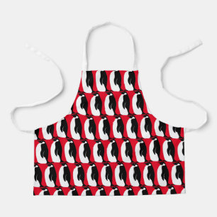 Happy Pinguins farbenfrohe Fun Pattern Einzigartig Schürze