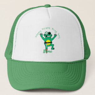 Happy Pirate Frog Day Thunder_Cove Truckerkappe