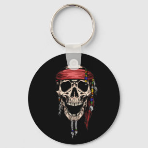 Happy Pirate Skull Ghost Royal Schlüsselanhänger