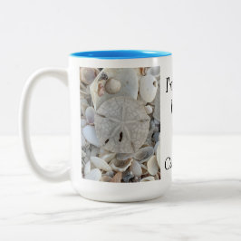 Happy Place Sand Dollar Zweifarbige Tasse