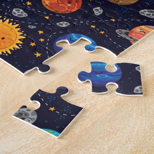Happy Planets Jigsaw Puzzle (Seite)