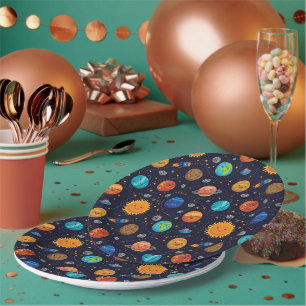 Happy Planets Pappteller