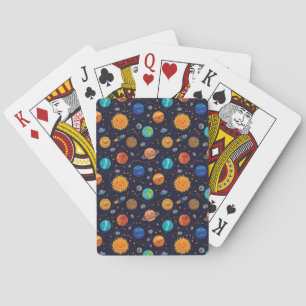 Happy Planets Playing Cards Spielkarten