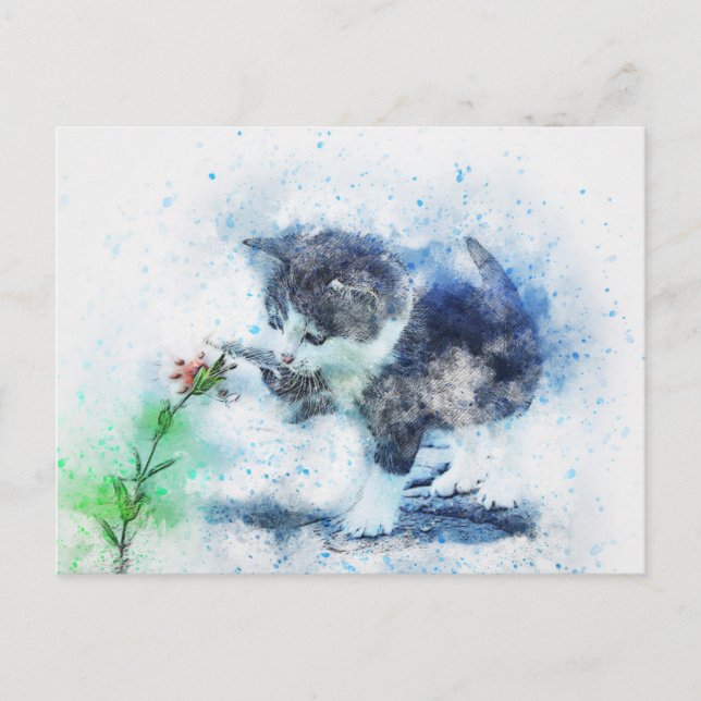 Happy Play Postcard Postkarte (Vorderseite)