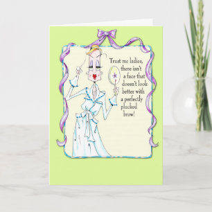 Happy Plucking Birthday Card Karte