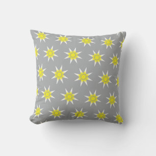 Happy Positive Magic Sun Muster Kissen Kissen