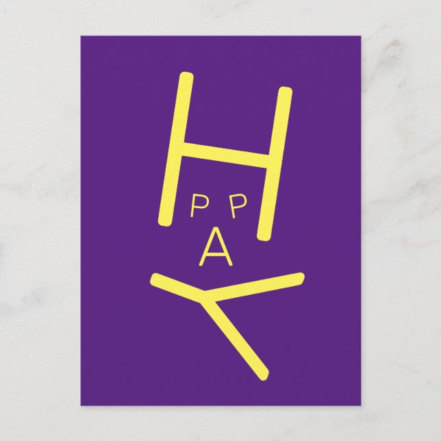 Happy Postcard Postkarte (Vorderseite)