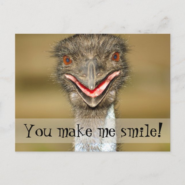 Happy Postcard Postkarte (Vorderseite)