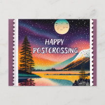 Happy Postcross Postcard