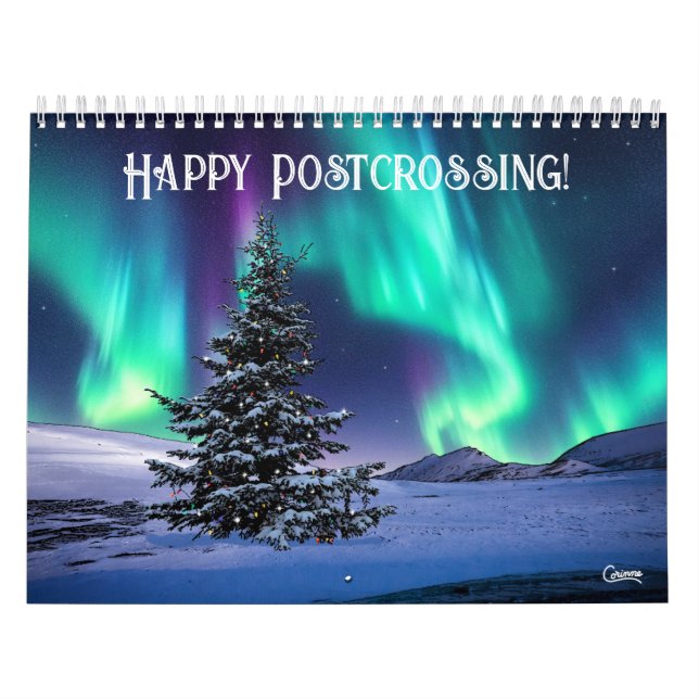 Happy Postcrossing - Mittelalter Kalender (Titelbild)