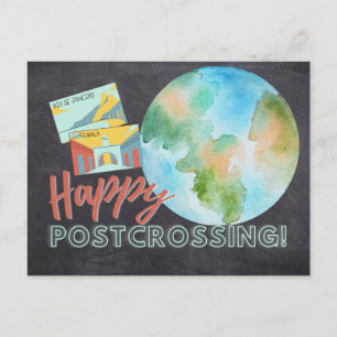 Happy Postcrossing Postkarte