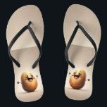 Happy Potato Custom Wedding Colors Bride Geschenk Flip Flops<br><div class="desc">Dies ist ein überraschendes Geschenk Geschenk für Ihre Freunde,  Freund,  Freundin,  Ehemann,  Ehefrau,  Eltern,  Mutter,  Vater,  Papa,  Rechtsvater,  Kind,  Sohn,  Tochter,  Bruder,  Schwester,  Onkel,  Tante,  Opa,  Großmutter zum Geburtstag,  St. Patrick's Day,  Mutter Tag,  Vatertag,  Valentine,  Erntedank,  Weihnachten,  Veteran's Day,  zu jeder Gelegenheit und Jeder,  besonders für Ihren Liebhaber.</div>