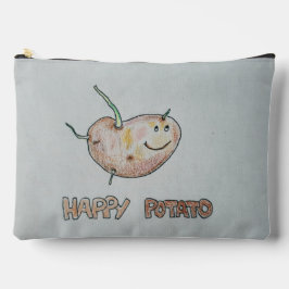 Happy Potato Print Cut Sew Bag Zubehörtasche