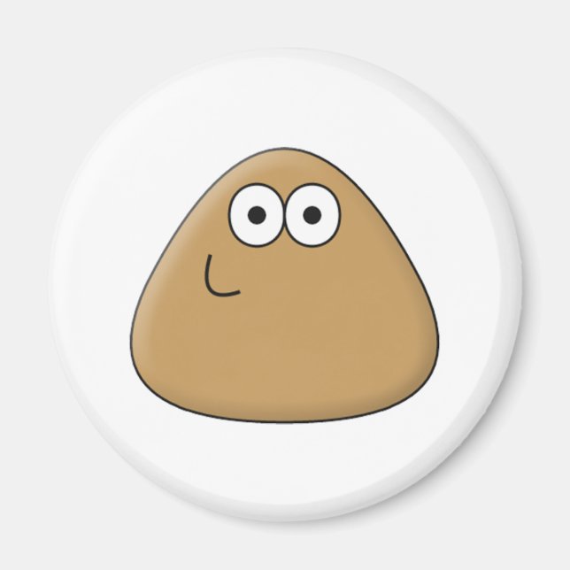 Happy Pou - Magnet (Devant)
