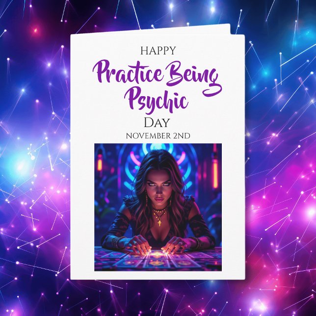 Happy Practice being Psychic Day! Nov 2nd Karte (Von Creator hochgeladen)