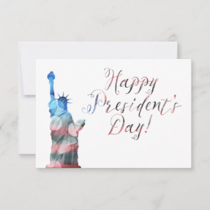 Happy President's Day Liberty beide Einladung