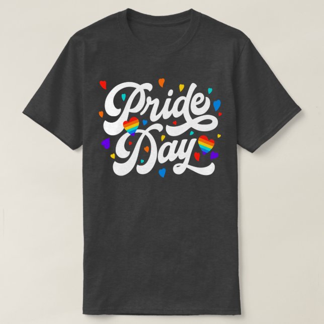 Happy Pride Day T-Shirt (Design vorne)