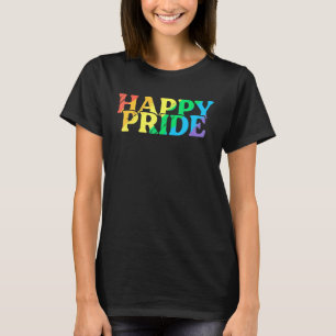 Happy Pride Festival März Gay Lesbian Lgbt Rainbo T-Shirt