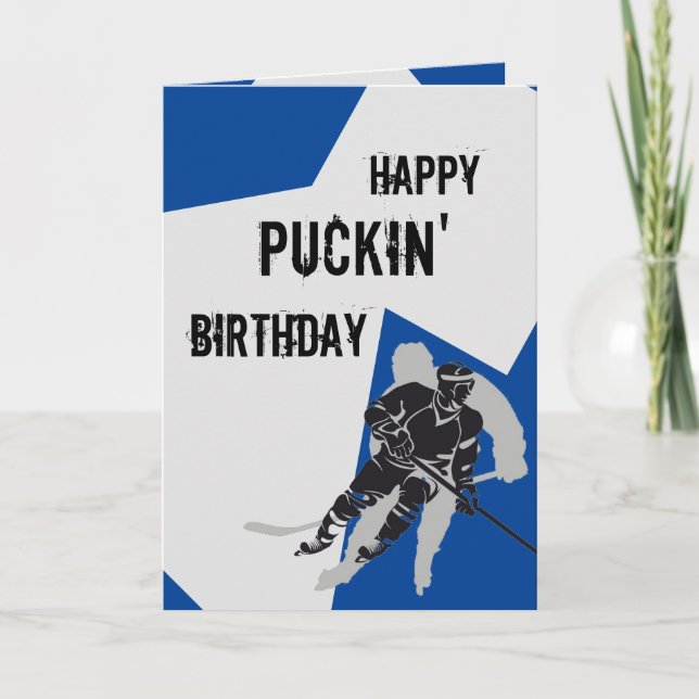 Happy Puckin' Geburtstagskarte Karte (Vorderseite)
