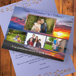 Happy Puerto Sunset 1739 Karte