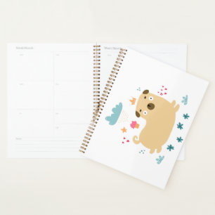 Happy Puggy Planner Planer