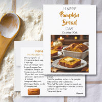 Happy Pumpkin Brot Day | 30. Oktober