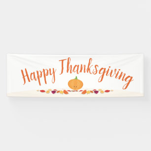 Happy Pumpkin Erntedank Banner
