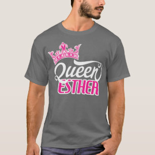 Happy Purim Costume Idea Queen Esther Hebrew Jewis T-Shirt