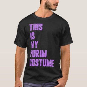 Happy Purim Hamantash Das ist mein Purim-Kostüm-Ju T-Shirt