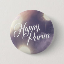 Happy Purim in Sparkle und Lila