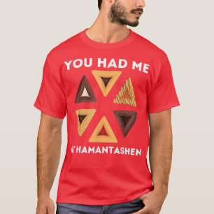 Happy Purim Party Kostüm Jewish You Had Me At Ham T-Shirt