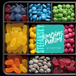 Happy Purim tendance Mishloach Manot Étiquette en 