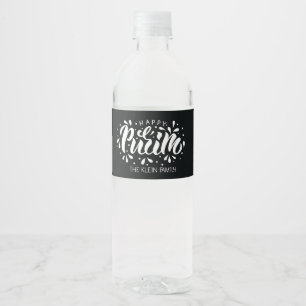 Happy Purim Water Flasche Label