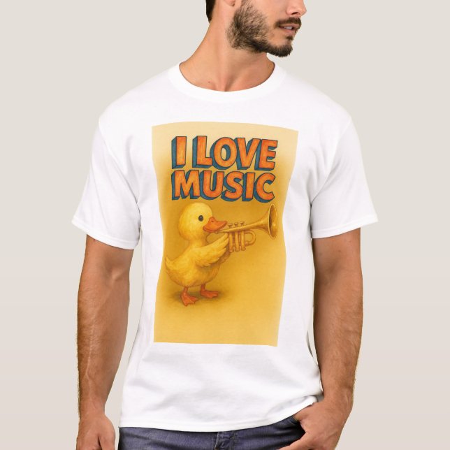 Happy Quack Melody T-Shirt (Vorderseite)